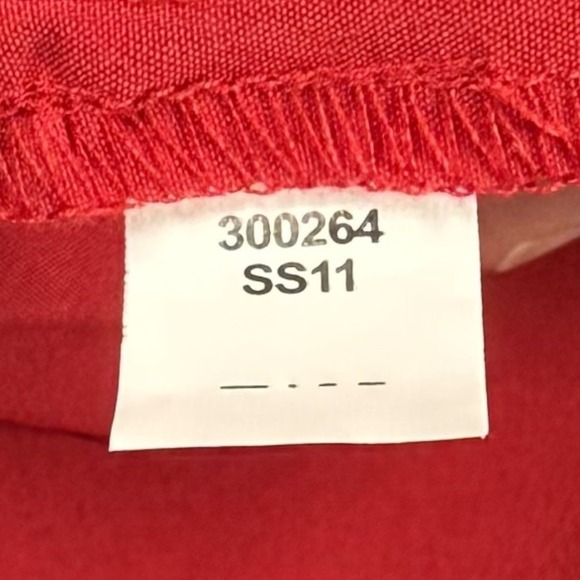 Jockey Person to Person Red Zip Jacket XS NWT, Collared, Zip Pockets, Minimalist - Picture 10 of 11